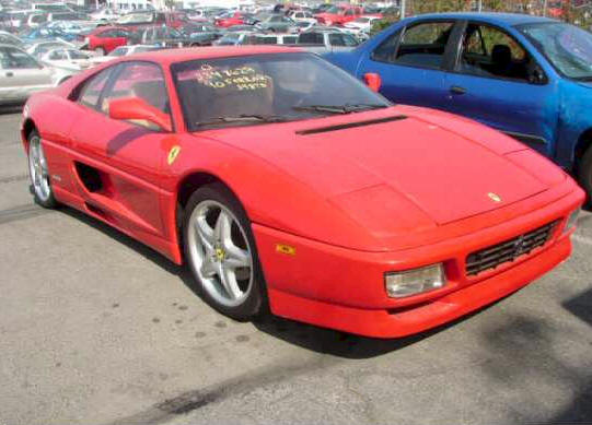 Salvage 1990 Ferrari 348GTS - Theft Recovery