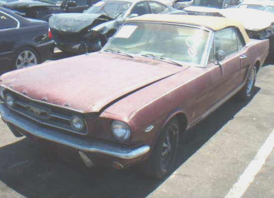 1965 Convertible 289 Mustang