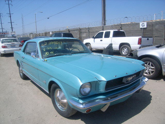 Mustang Theft Recovery Salvage Car