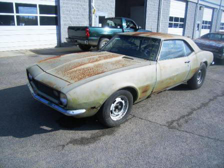 Restoration Project Chevy '68 Camaro For Sale