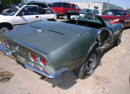 '69 Convertible Corvette Sting Ray Project Car