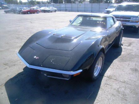 For Sale - Make Offer - Black 1970 Chevy 427 Big Block Corvette Coupe