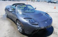 gray silver tesla roadster for sale