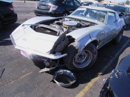 Chevrolet '69 C3 Coupe Corvette Silver Metallic