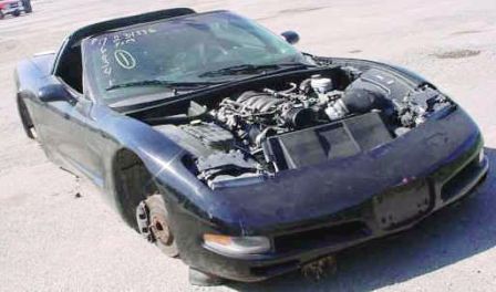 2000 Black C5 Chevy Corvette Coupe - For Sale Cheap