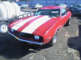 '69 Chevy Red Z28 Camaro DZ302 COPO