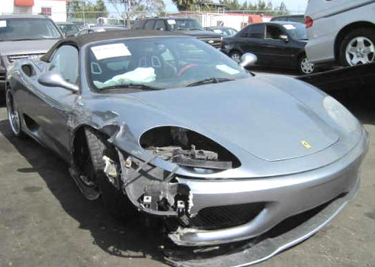 salvage exotic cars for sale usa pics
